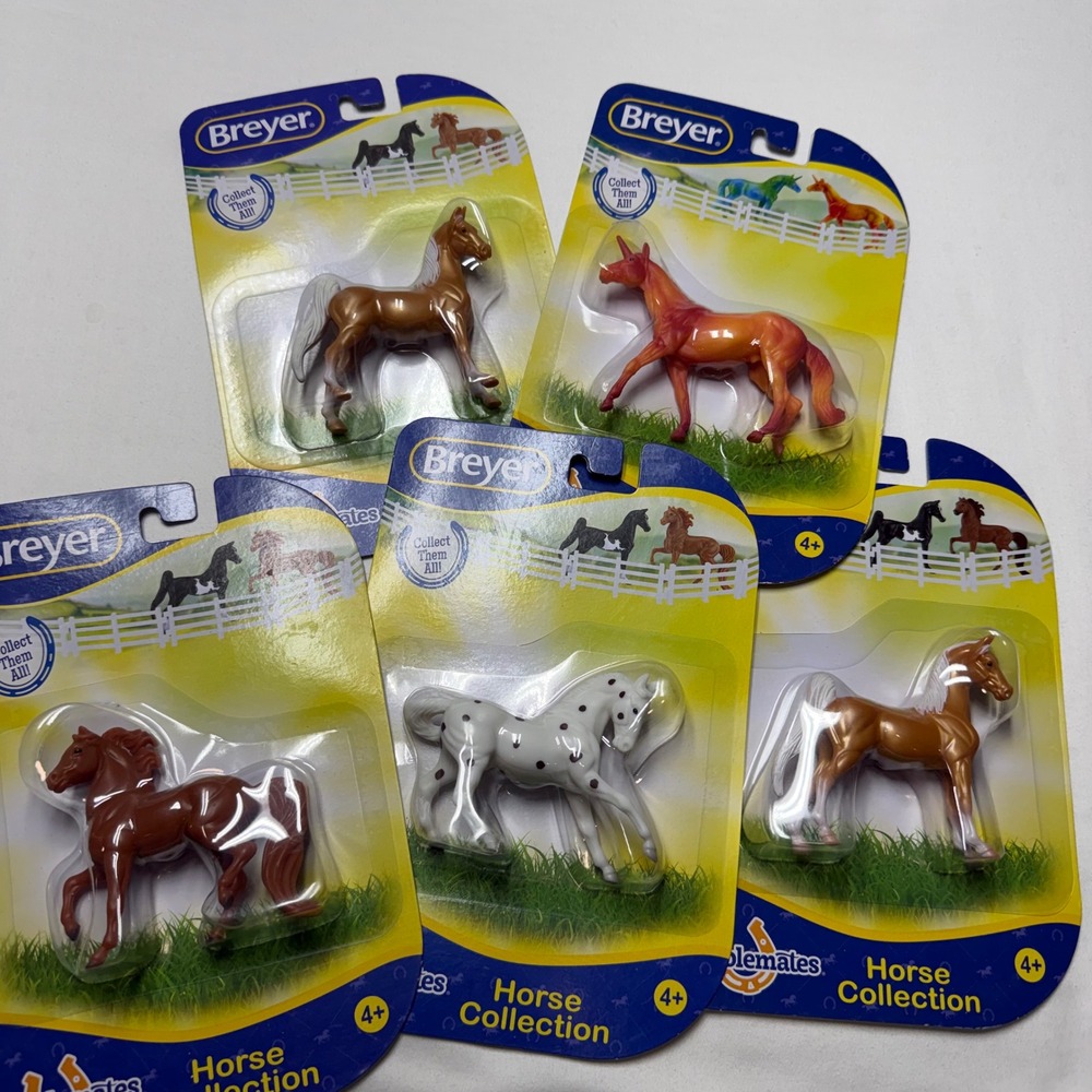 Breyer Stablemates Horse Collection Lot of 5 2021 2022 New